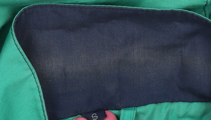 Womens UK Size S Telemac Green Rain Coat