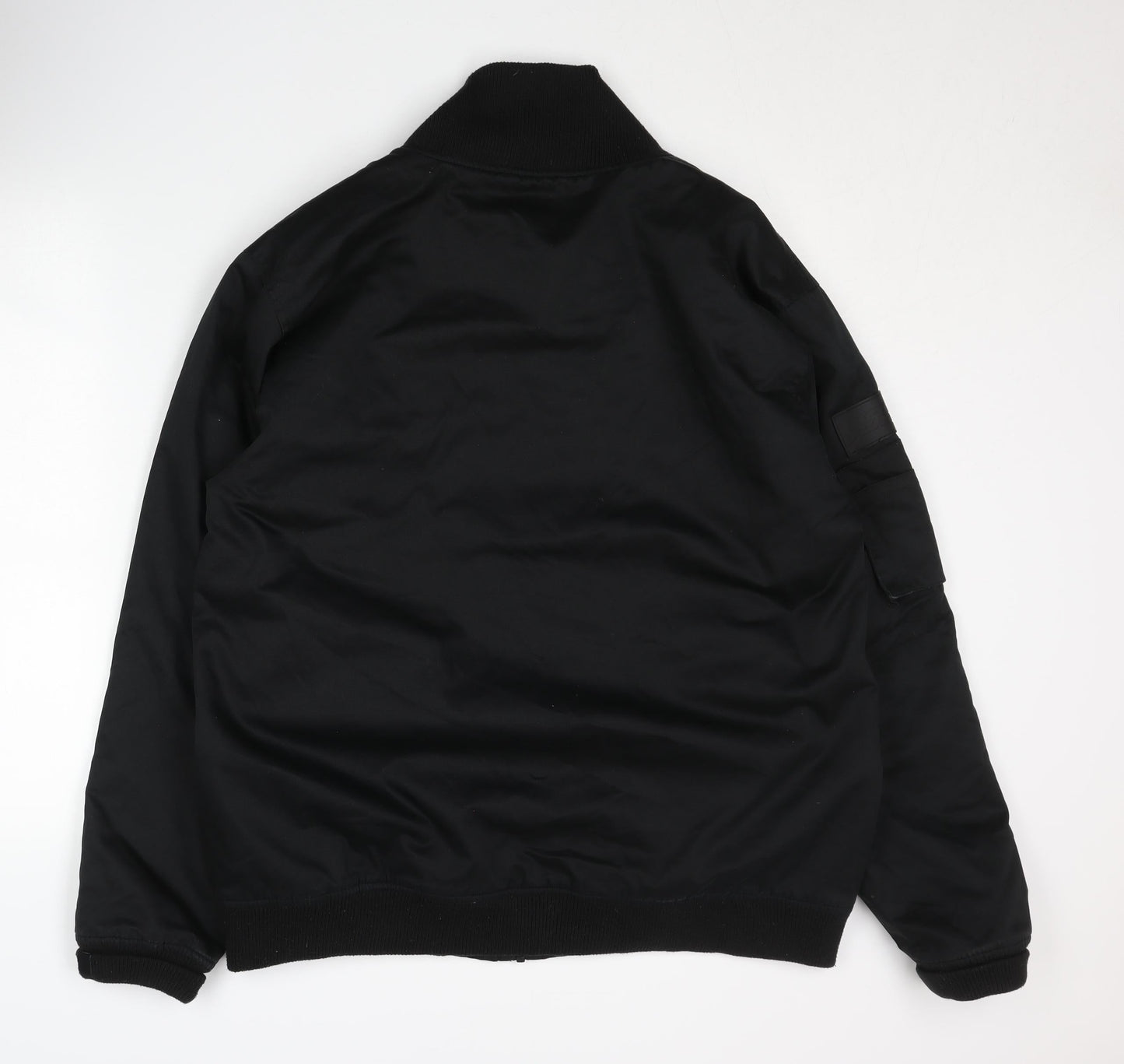 Mens UK Size XL No Fear Black Bomber Jacket