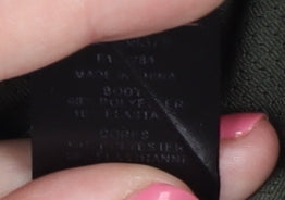 ASOS Men's Medium Green Long Sleeve 1/4 Zip Pullover