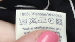 Dorothy Perkins Women's Black Check Long Pencil Skirt, Size 12