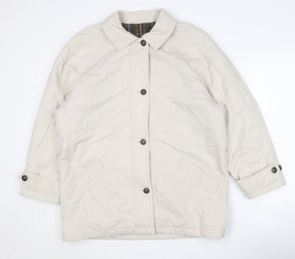 Womens UK Size 12 St Michael Beige Basic Jacket