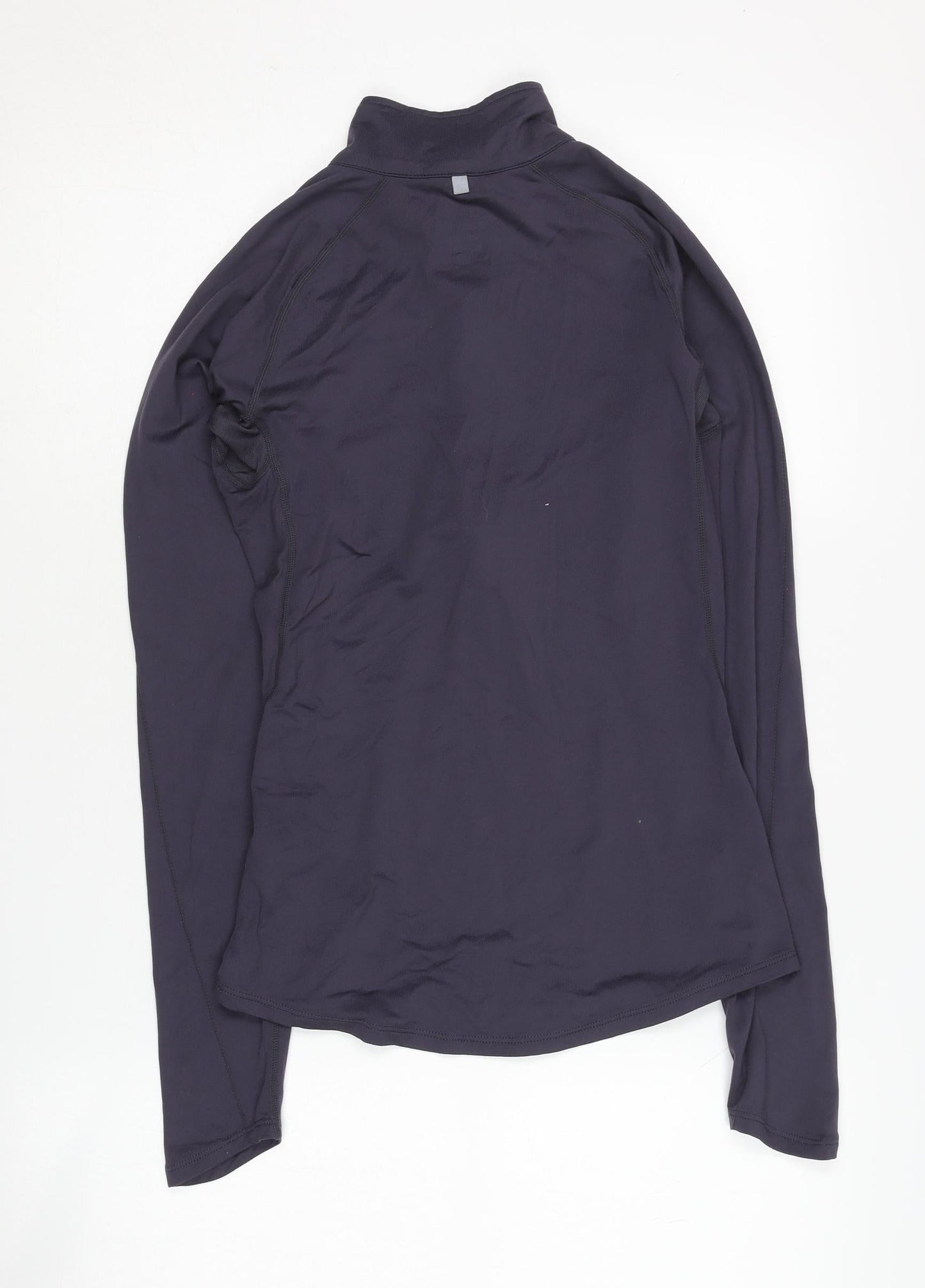 Nike Women's XS Black Running Pullover with Reflective Zip