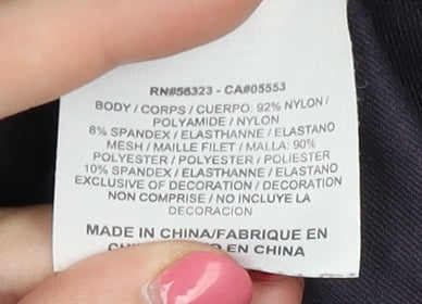 Nike Women's XS Black Running Pullover with Reflective Zip