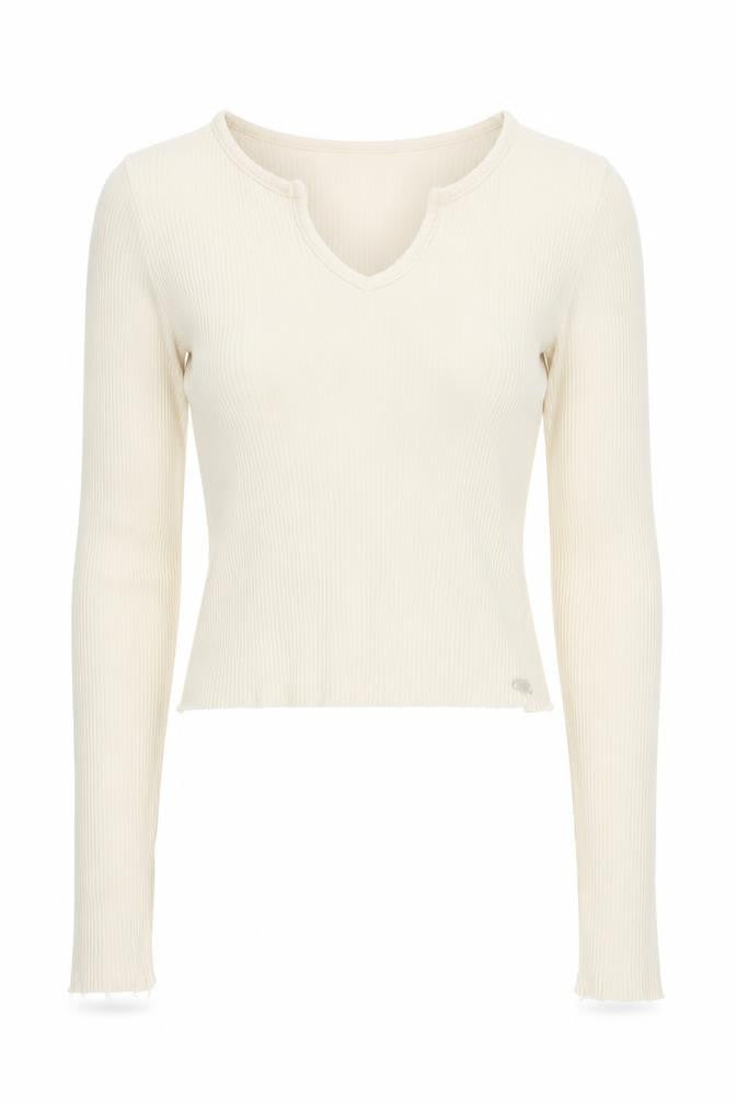 Teens UK Size S Pull & Bear Ivory Cropped Blouse