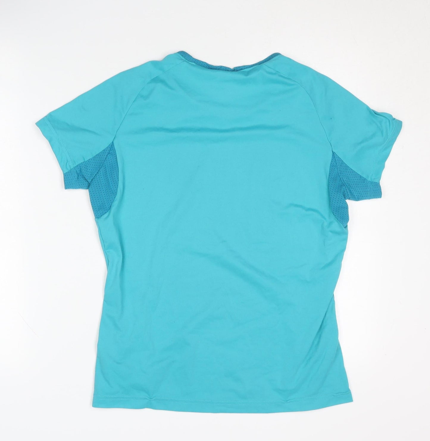 Decathlon Women's Blue Athletic T-Shirt Size L