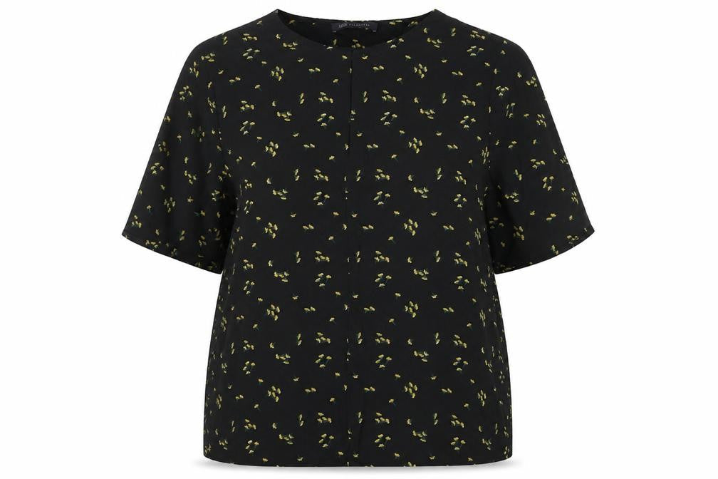 Womens UK Size 16 Marks and Spencer Black Basic Blouse