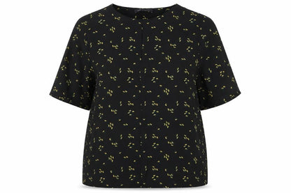 Womens UK Size 16 Marks and Spencer Black Basic Blouse
