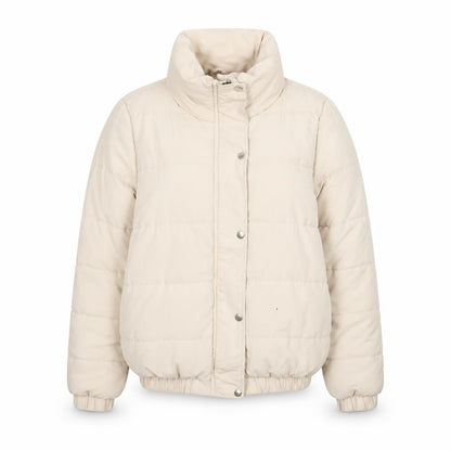 Womens UK Size 8 Boohoo Beige Puffer Jacket
