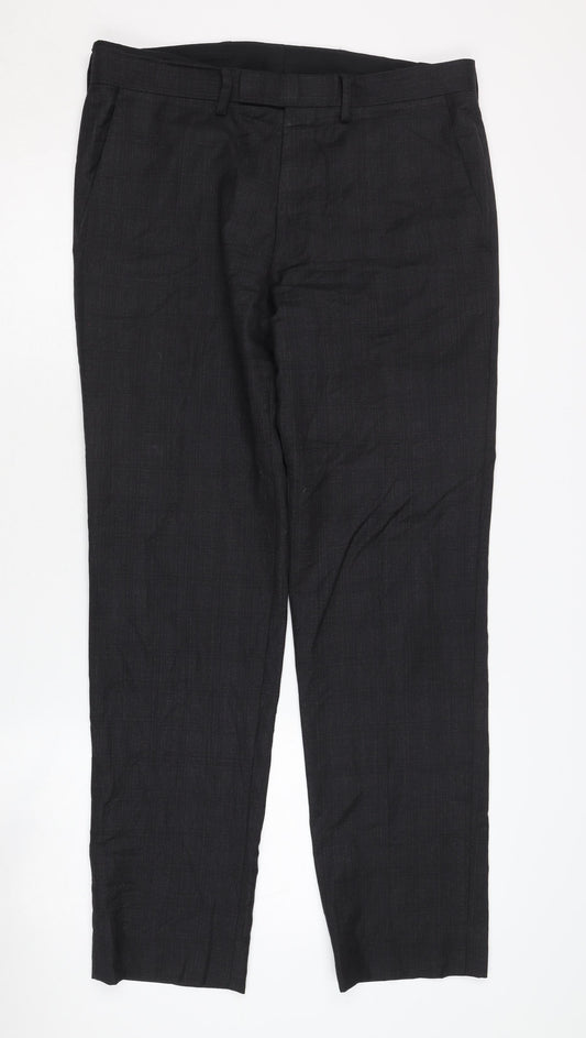 John Lewis Men's Black Dress Pants 32R