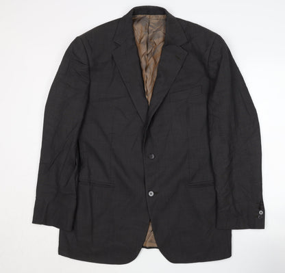 Marks and Spencer Men's Grey Blazer Medium