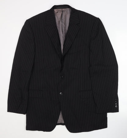 Mens UK Size 42 Marks and Spencer Regular Black Suit Jacket