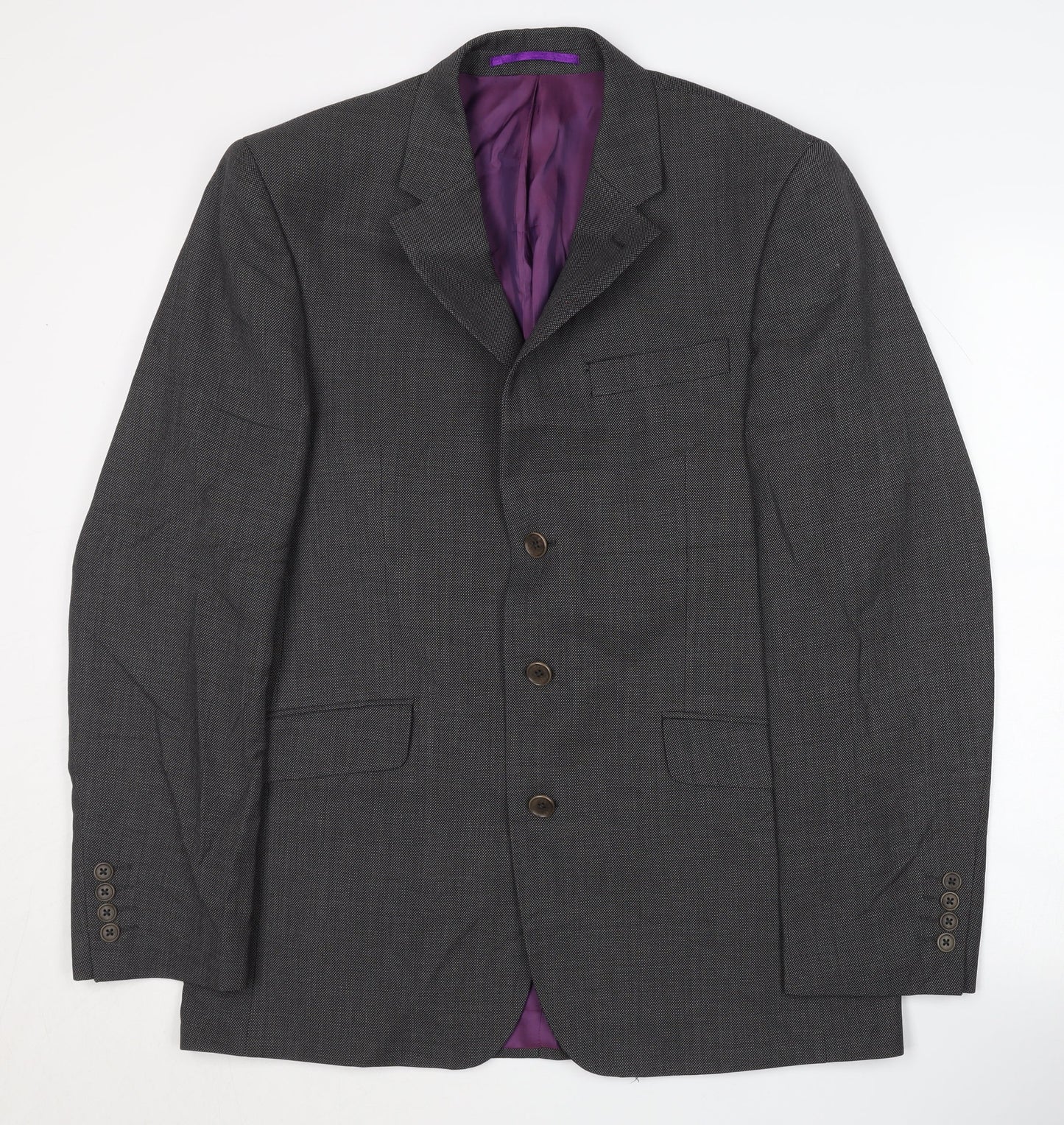 Mens UK Size 40 NEXT Regular Grey Suit Jacket