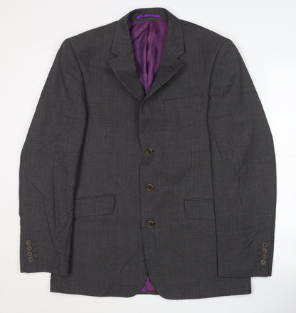 Mens UK Size 40 NEXT Regular Grey Suit Jacket