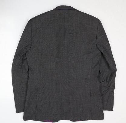 Mens UK Size 40 NEXT Regular Grey Suit Jacket