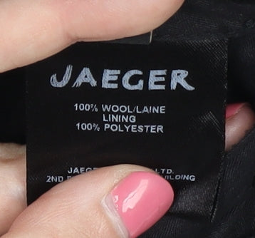 Jaeger Men's Grey Dress Pants, Size 38R, Regular Fit