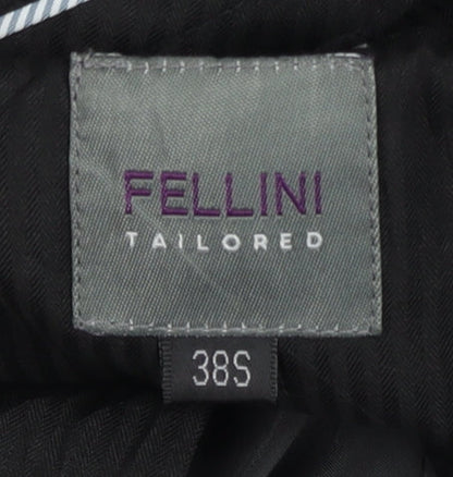 Fellini Men's Blue Dress Pants 38S Tailored Fit