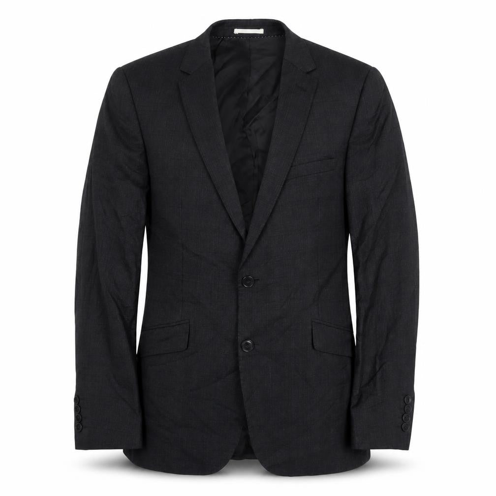 Front view of Kin by John Lewis Men's Black Slim Fit Blazer 38