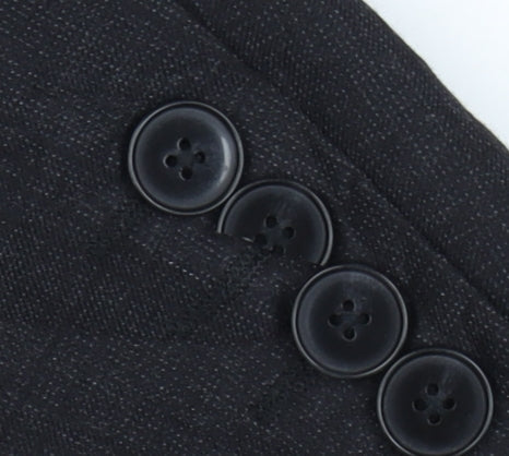 Kin by John Lewis Men's Black Slim Fit Blazer 38