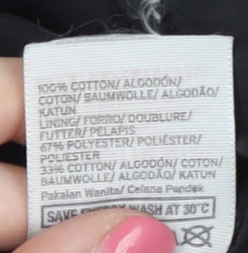 Topshop Grey Women's Cut-Off Denim Shorts Size 8