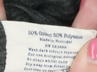 Jack Wills Men's Grey Crew Neck T-Shirt - Size S