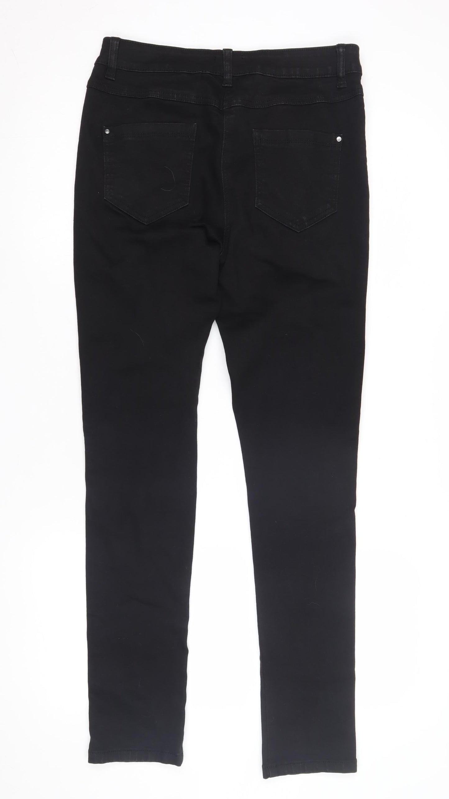 M&Co Women's Black Skinny Jeans Size 10