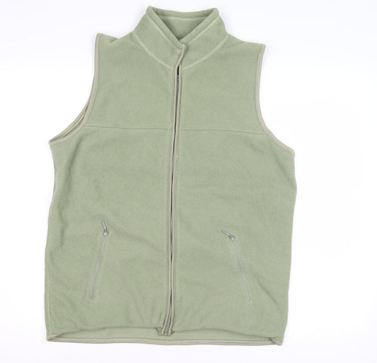 EWM Pure Classics Women's Green Fleece Waistcoat M