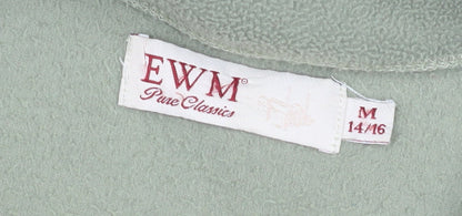 EWM Pure Classics Women's Green Fleece Waistcoat M