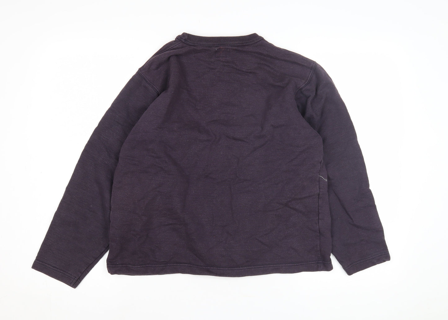 Unisex Adults UK Size M Calvin Klein Purple Pullover Sweatshirt