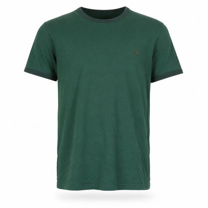 Mens UK Size M Fred Perry Green  T-Shirt