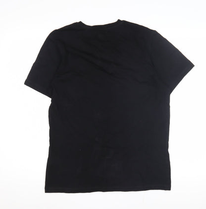 Peacocks Men’s Black Grinch Xmas T-Shirt M