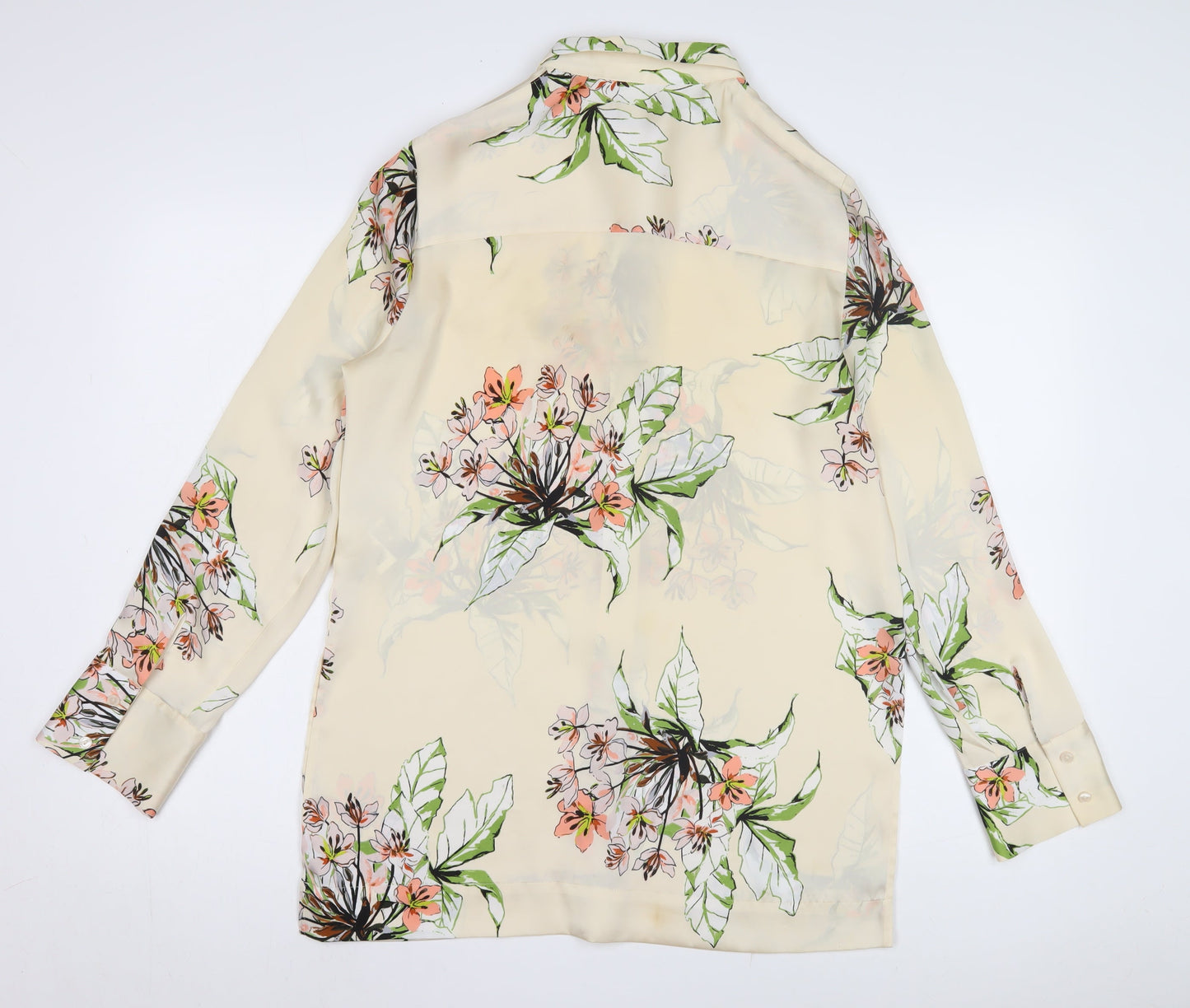 Autograph Women’s Ivory Floral Blouse Size 12