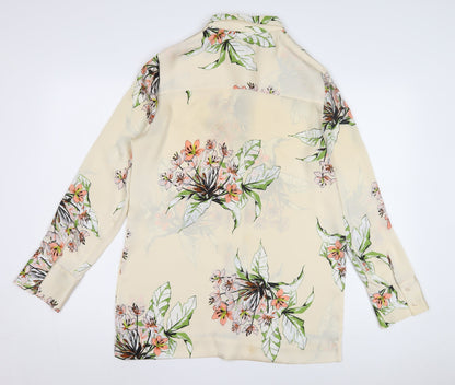 Autograph Women’s Ivory Floral Blouse Size 12