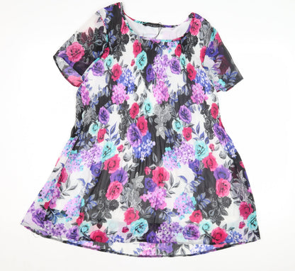 Womens UK Size 18 David Emanuel Multicoloured  Blouse