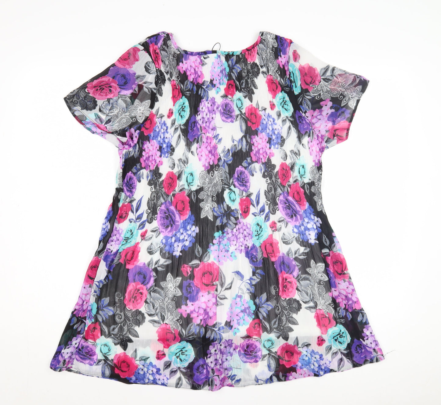 Womens UK Size 18 David Emanuel Multicoloured  Blouse