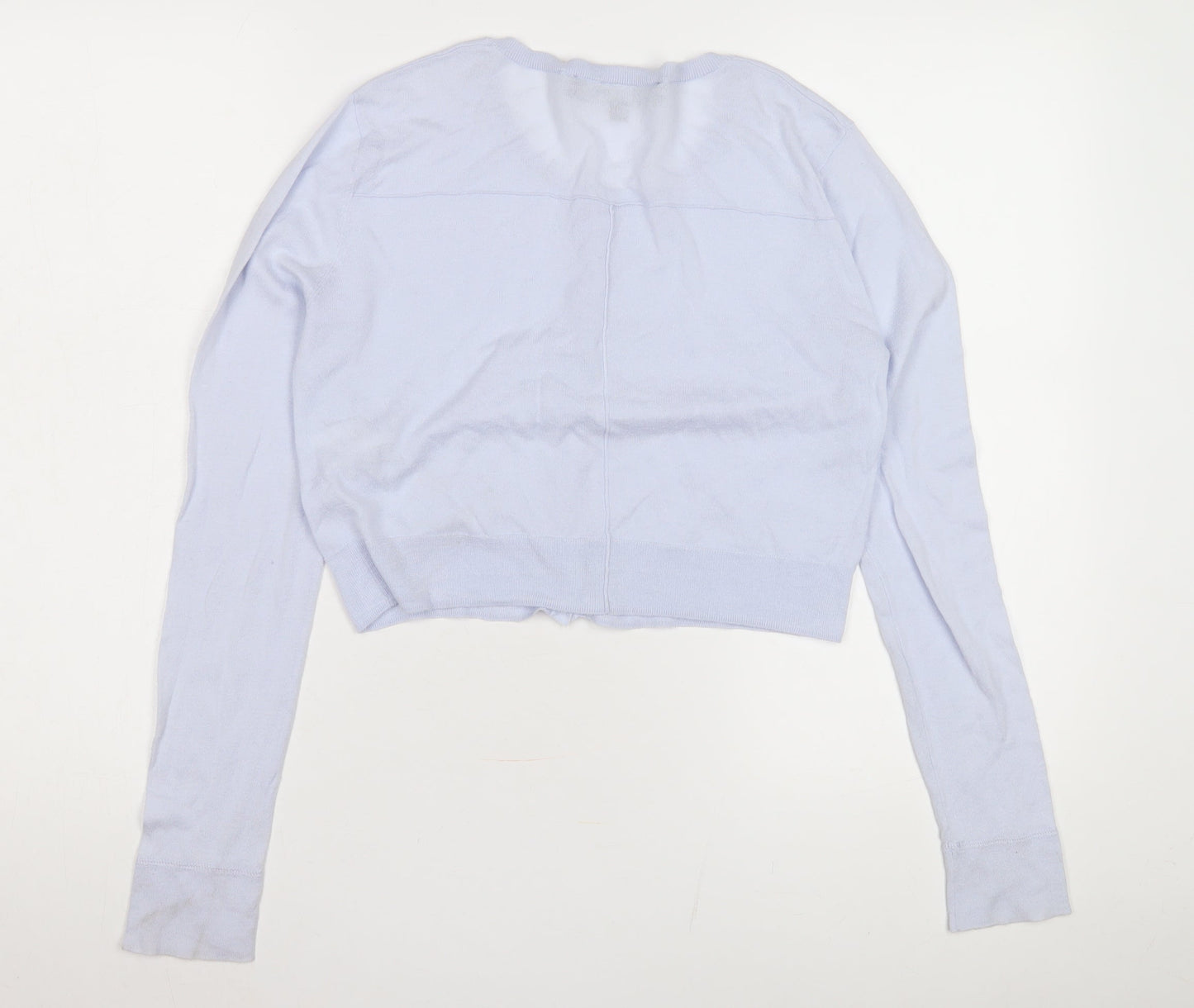 French Connection Women's Blue Cardigan Small