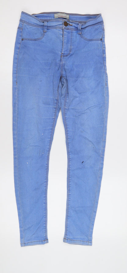 Dorothy Perkins Women's Blue Skinny Jeans Size S