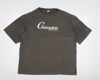 Mens UK Size L Champion Brown  T-Shirt