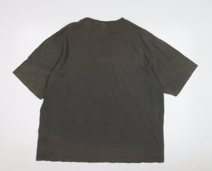 Mens UK Size L Champion Brown  T-Shirt