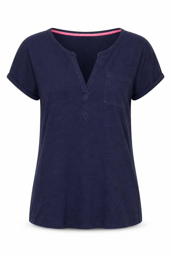 Womens UK Size XS Boden Blue Basic T-Shirt