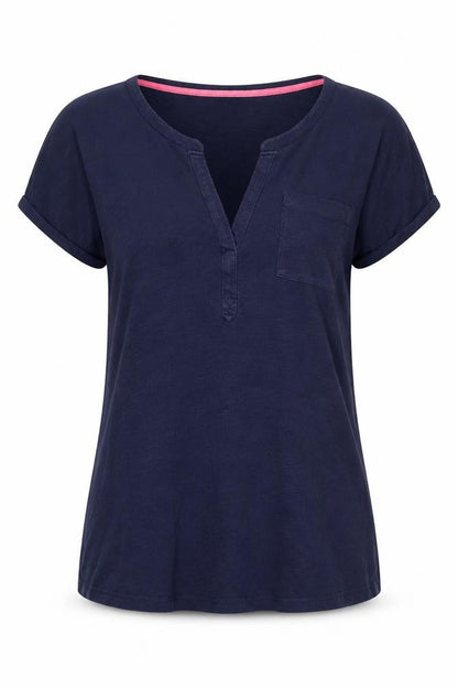 Womens UK Size XS Boden Blue Basic T-Shirt