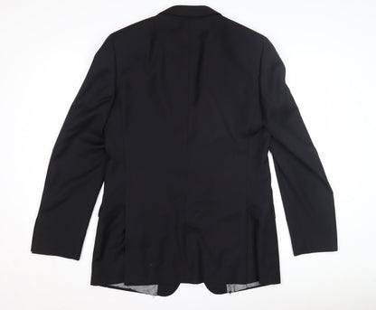 Mens UK Size 40 Marks and Spencer Regular Black Suit Jacket