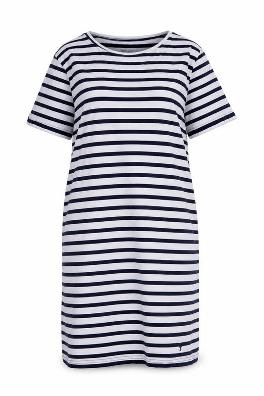 QUBA & Co. Women's Striped T-Shirt Dress Size 14