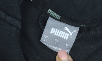 Mens UK Size L PUMA Black Full Zip Hoodie