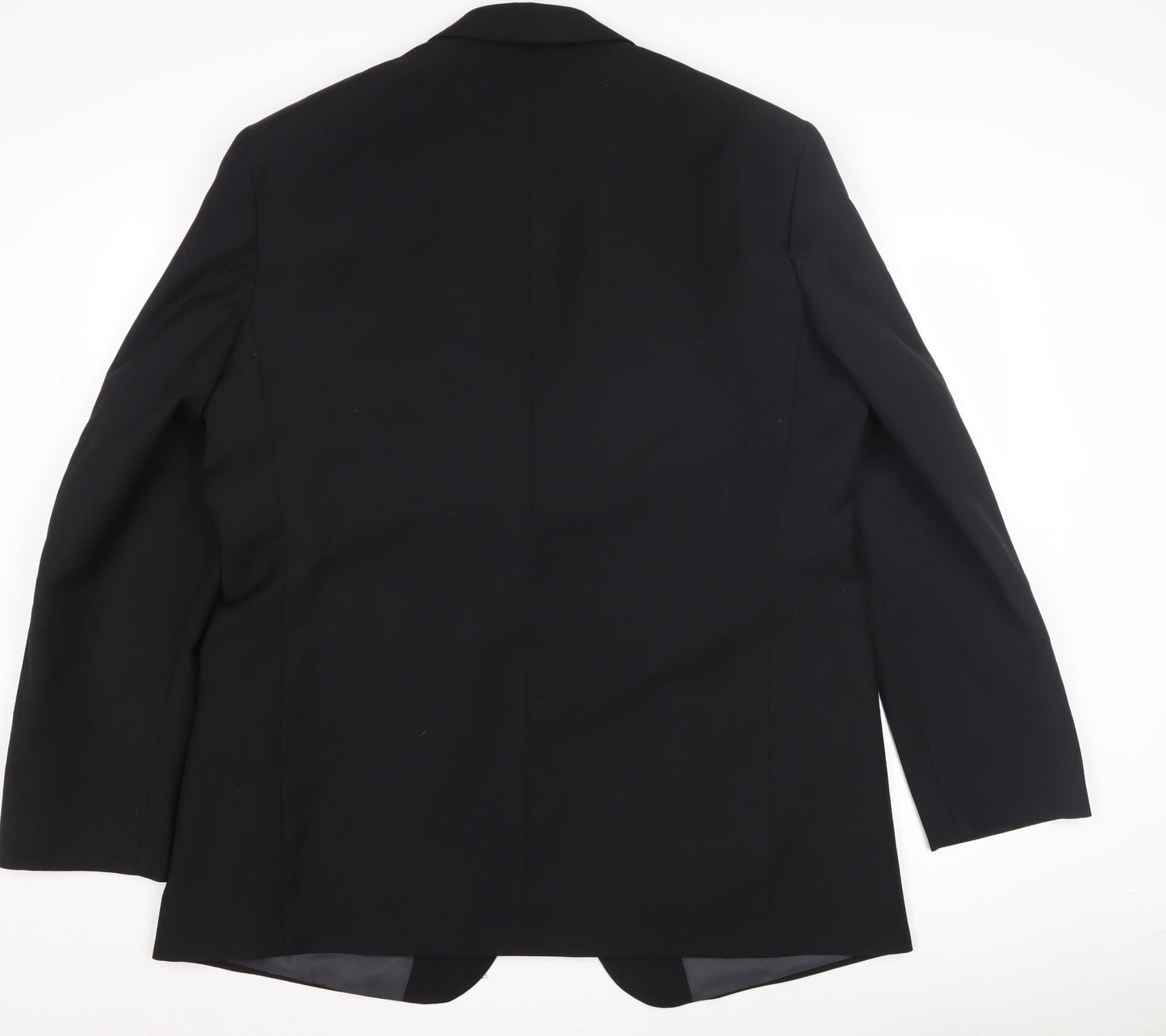 Mens UK Size 40 Marks and Spencer Regular Black Suit Tuxedo