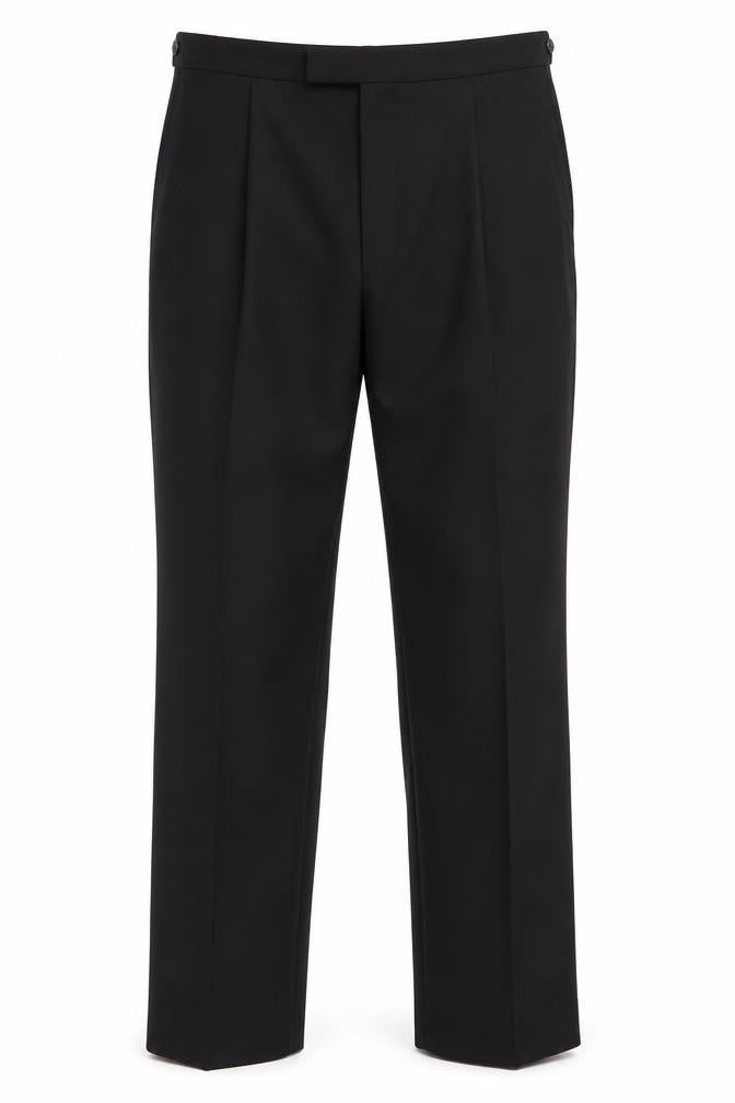 Mens UK Size L Marks and Spencer  Workwear Formal Black Trousers