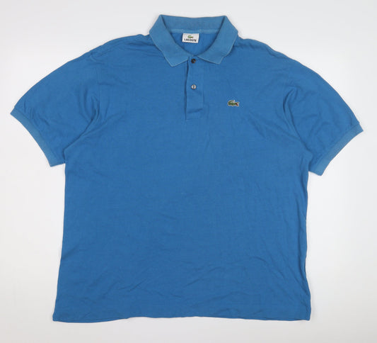 Lacoste Men's Blue Polo Shirt Size 7