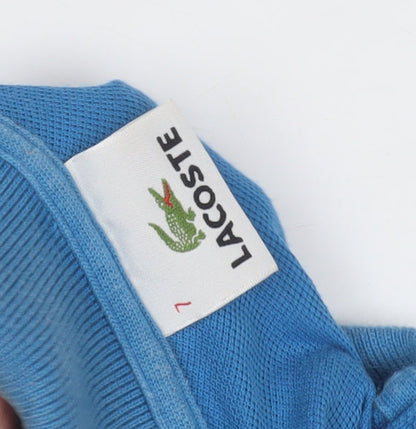 Lacoste Men's Blue Polo Shirt Size 7