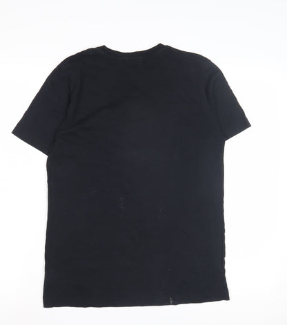 Teens UK Size 170 CM 15 Years GANT Black  T-Shirt