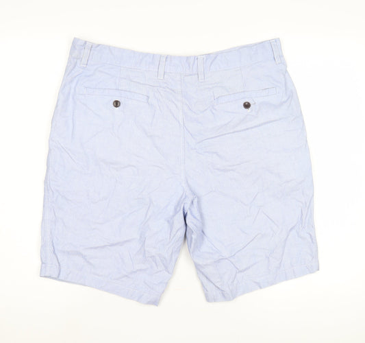 Ultimo Blue Chino Shorts, Men's 36R, Casual Summer Wear