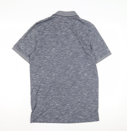 Jack & Jones Men's Grey Polo Shirt Size S